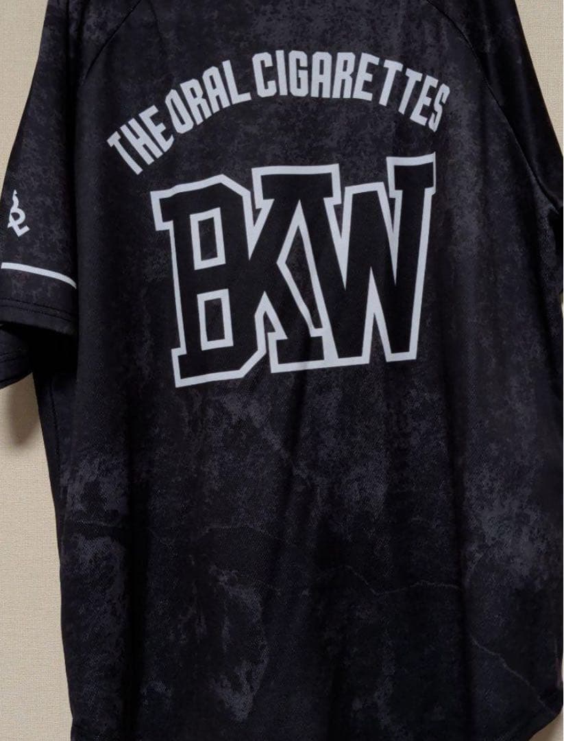 sawady/THE ORAL CIGARETTES ベースボールTシャツ