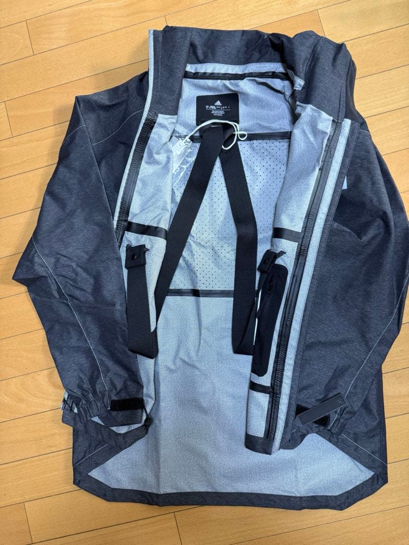 【新品・未使用】adidas デニム調ウィンドブレーカー