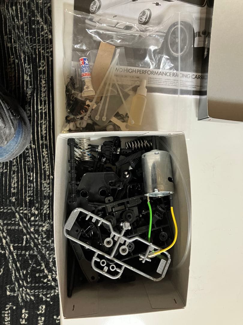 タミヤBT01 ポルシェ911カレラRSR2.8 オプションく組み込み