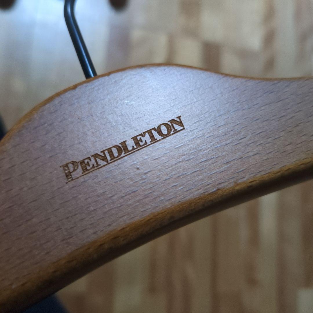 希少 レア PENDLETON 木製 ハンガー 10本セット