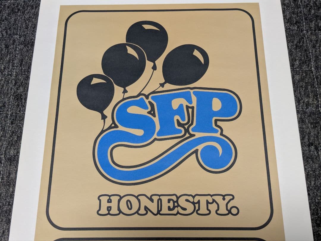 STRUGGLE FOR PRIDE「HONESTY」ポスター