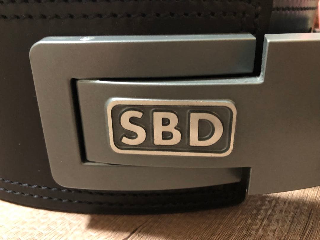 【SBD】 パワーリフティングベルト13mm Sサイズ　超美品