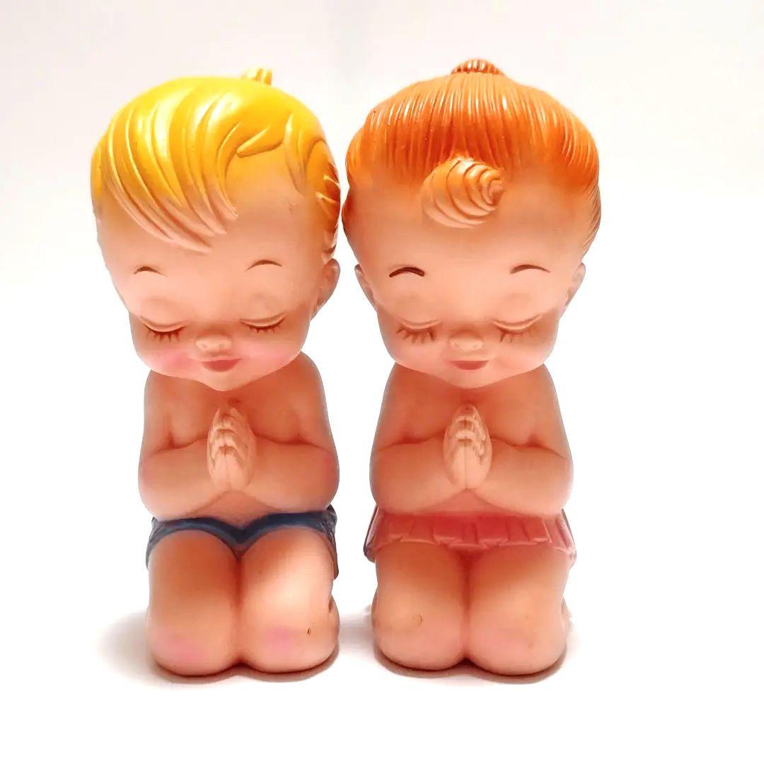 美品✨ ビンテージ ラバードール ペア アランジェイ お祈り