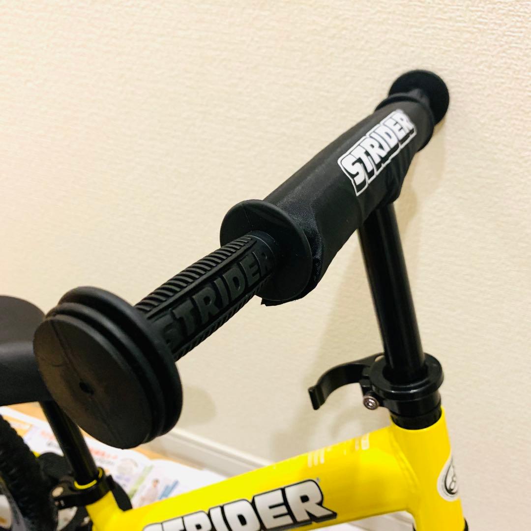 【極美品】STRIDER スポーツモデル 12インチ キッズバイク イエロー