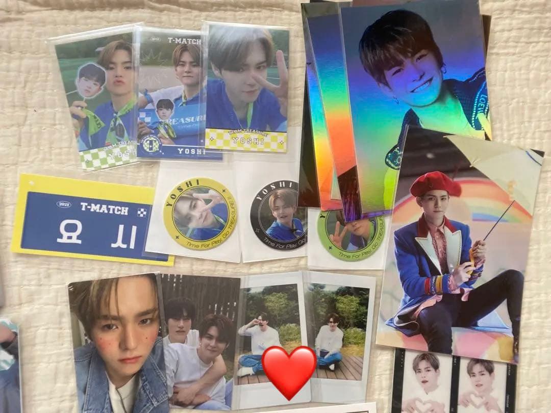 TREASURE ヨシセット トレカ マニョ ペンライト popup