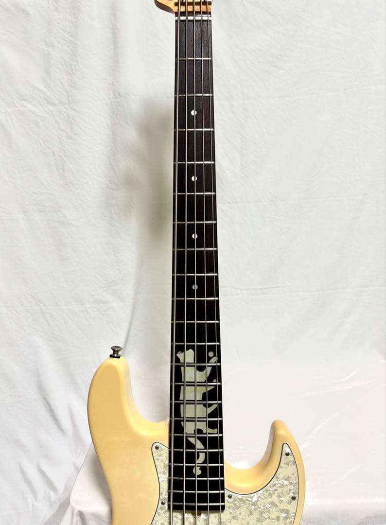 【新品弦張替済】Bacchus 5弦ベース GLOBAL SERIES ジャズベ