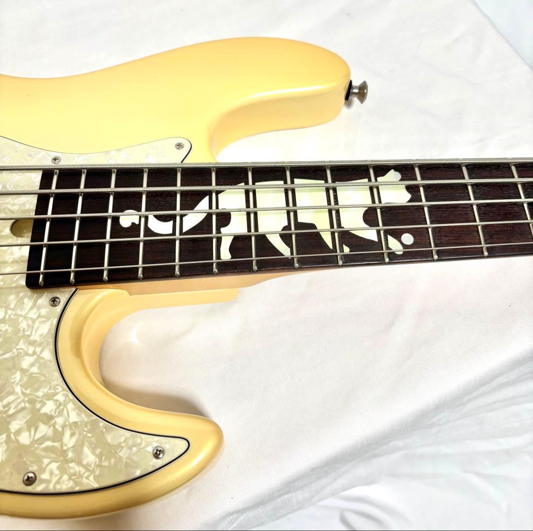 【新品弦張替済】Bacchus 5弦ベース GLOBAL SERIES ジャズベ