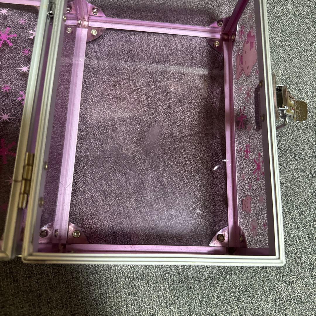 希少　Sanrio2006♡チャーミーキティ♡クリア収納ケース　平成レトロ