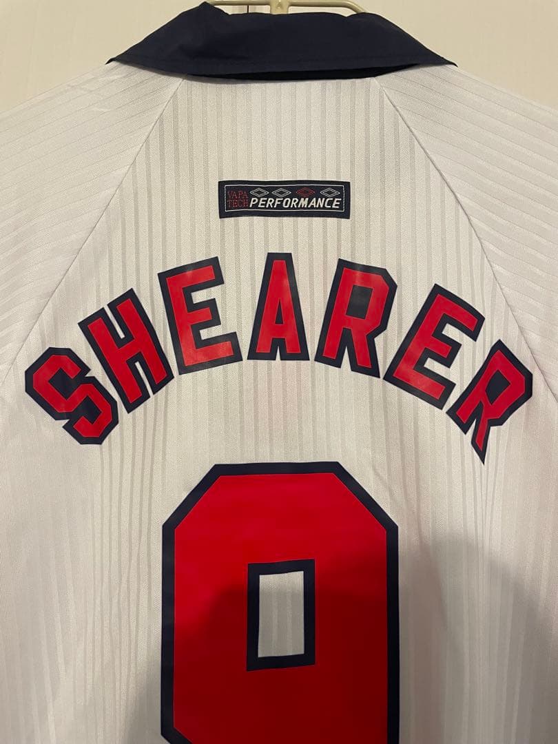 UMBRO イングランド代表 1998 ワールドカップ ユニフォーム　 シアラー