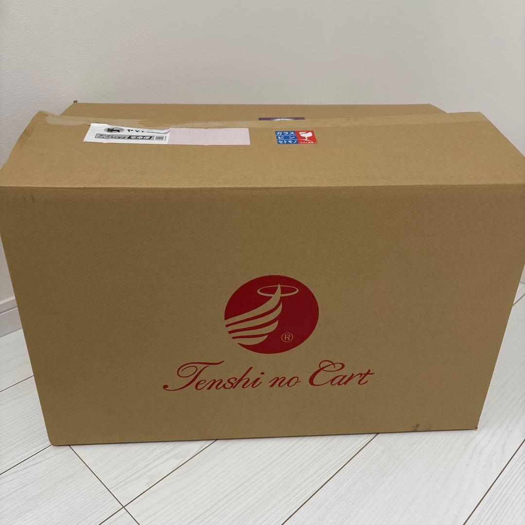 天使のカート　レオパード柄 犬用キャリー　バッグ　Mサイズ