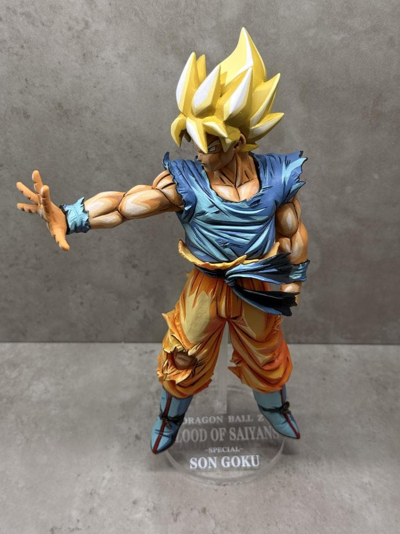 孫悟空 Blood of Saiyans 2Dリペイント カスタム フィギュア