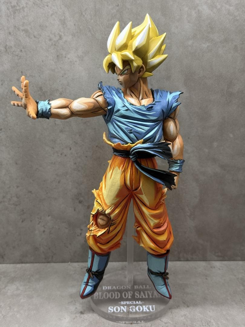孫悟空 Blood of Saiyans 2Dリペイント カスタム フィギュア