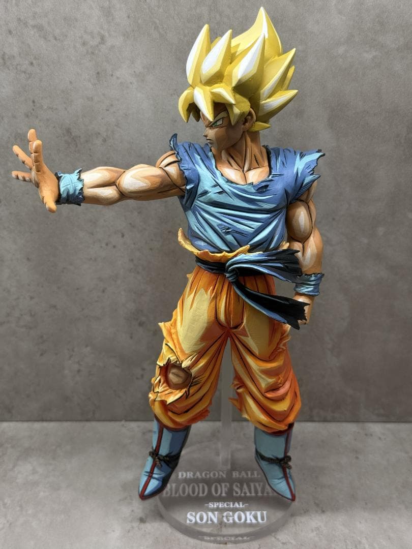 孫悟空 Blood of Saiyans 2Dリペイント カスタム フィギュア
