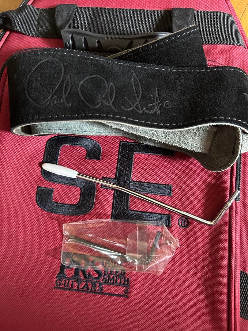 タ*読様 PRS SE Custom24 レッドエレキギター