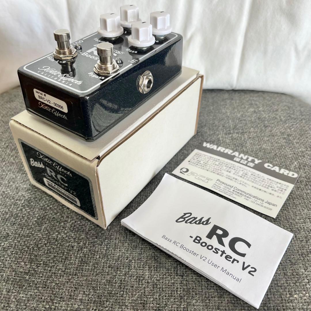 【美品】Xotic Bass RC Booster V2