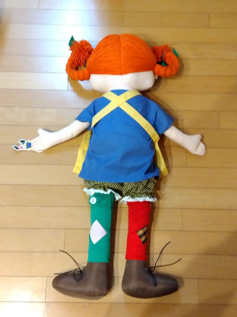 長くつ下のピッピ Pippi ぬいぐるみ 約90cm