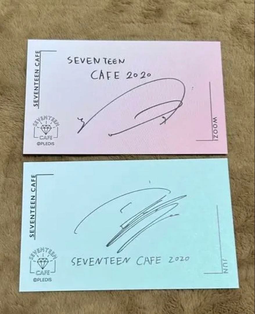 【まとめ売り/バラ売り可】SEVENTEEN CAFE セブチカフェ グッズ