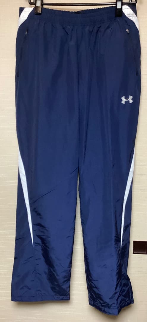 法政大学ラグビー部　XL ヤッケ上下　ネイビー　アンダーアーマー　ウォーマ