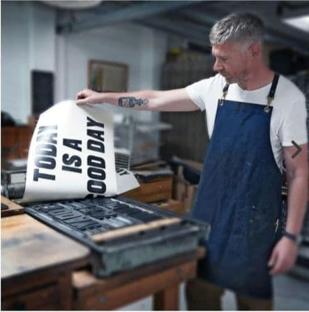 Stephen Kenny活版印刷 MADE in U.K.ミッドセンチュリー