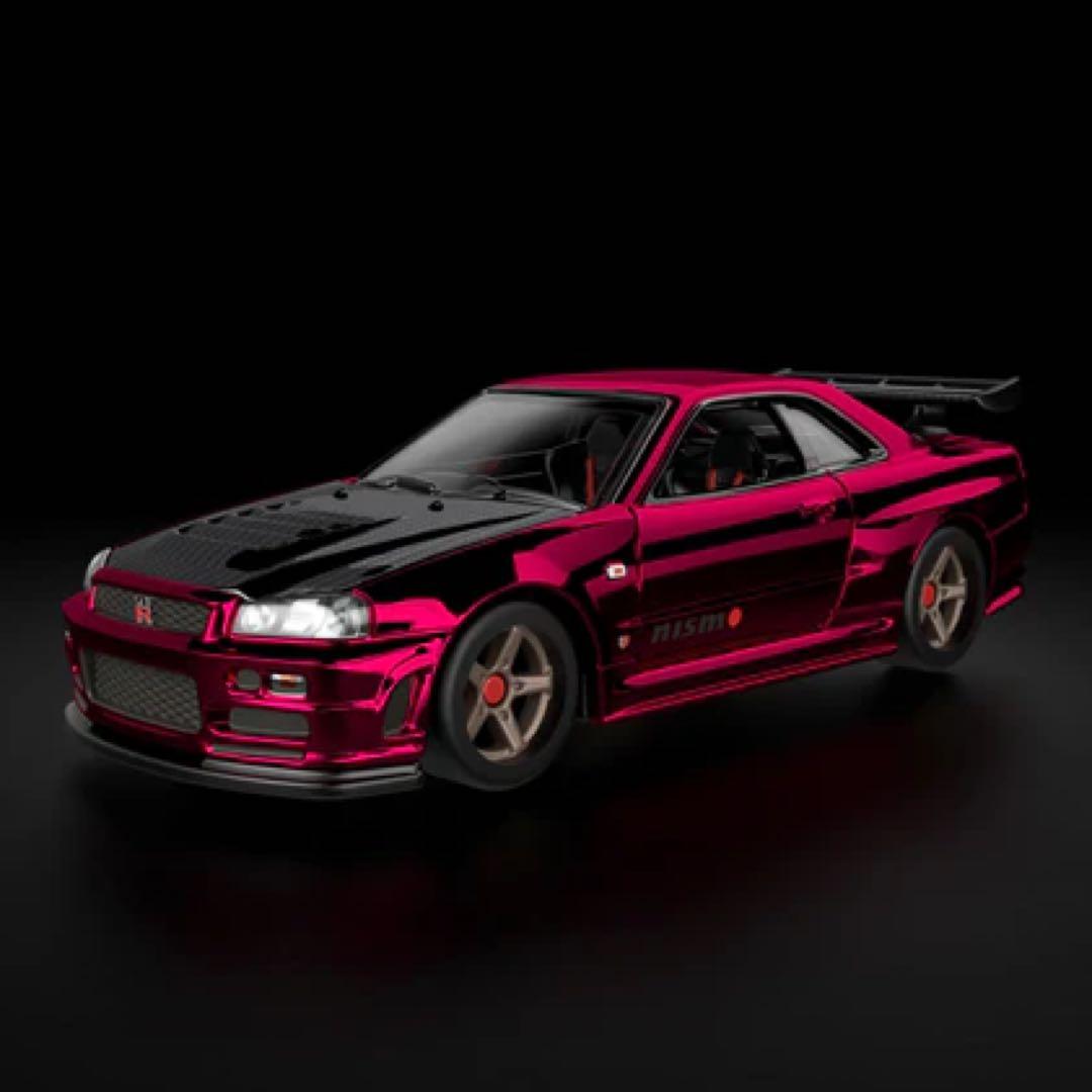 ホットウィール　Nissan Skyline GT-R (BNR34) RLC