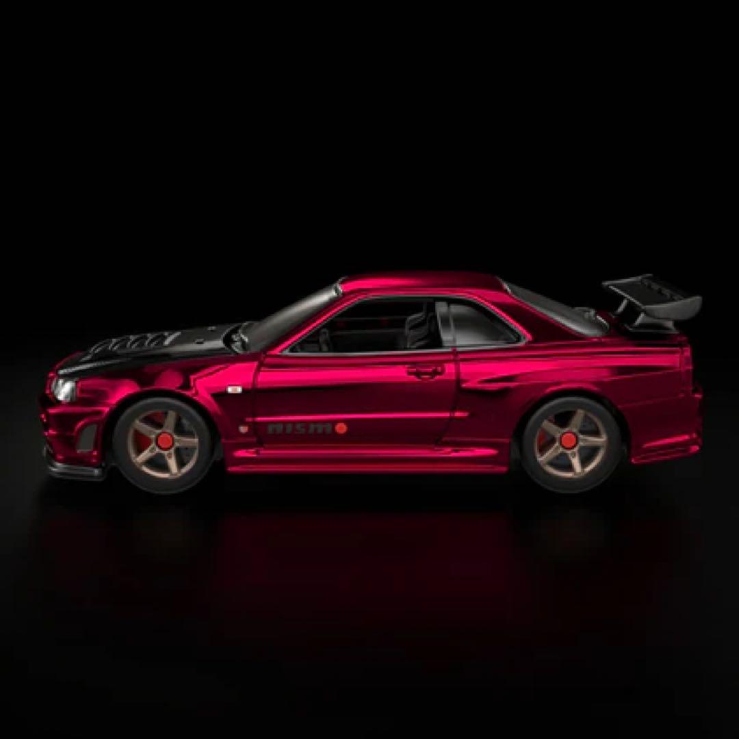 ホットウィール　Nissan Skyline GT-R (BNR34) RLC