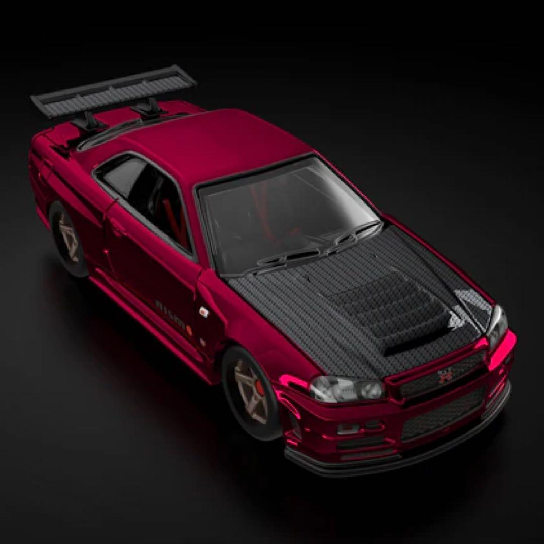 ホットウィール　Nissan Skyline GT-R (BNR34) RLC
