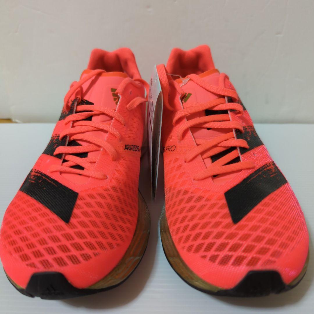 adidas FW9242 adizero PRO W ランニング オレンジ