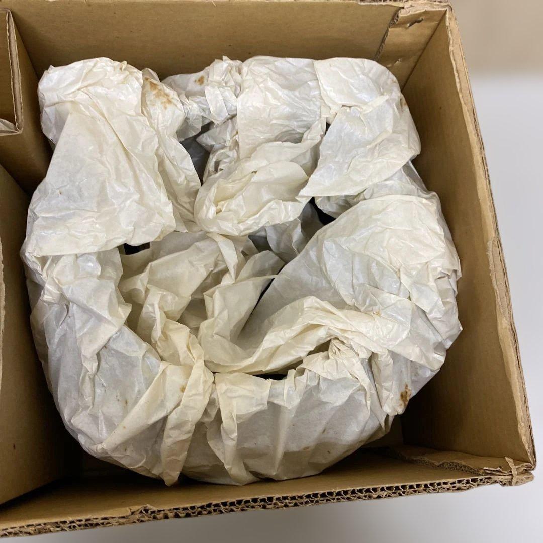 値下げ　美品　鬼面風炉　釜付　鉄風炉　練習用