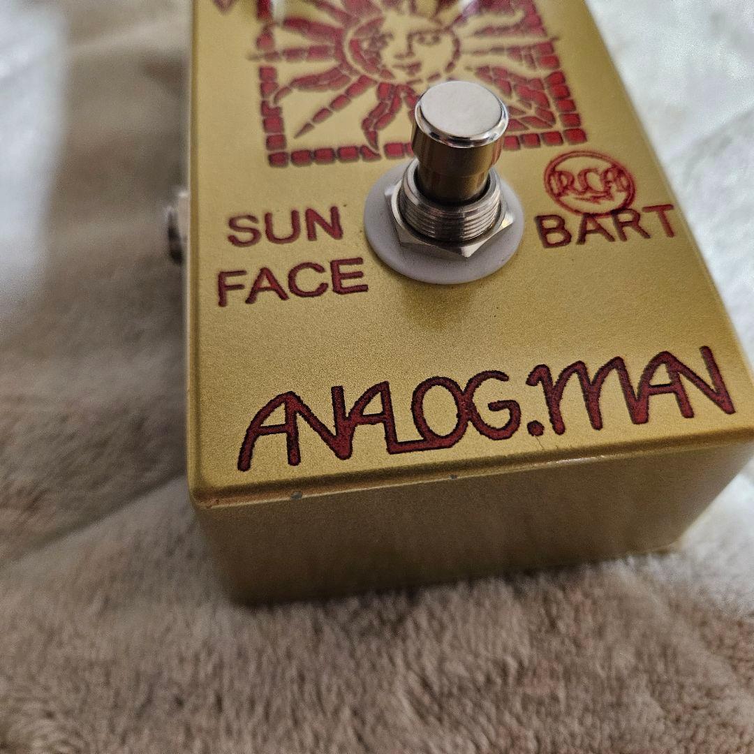 ギター ANALOGMAN SUN FACE Fuzz RCA/BART hybrid