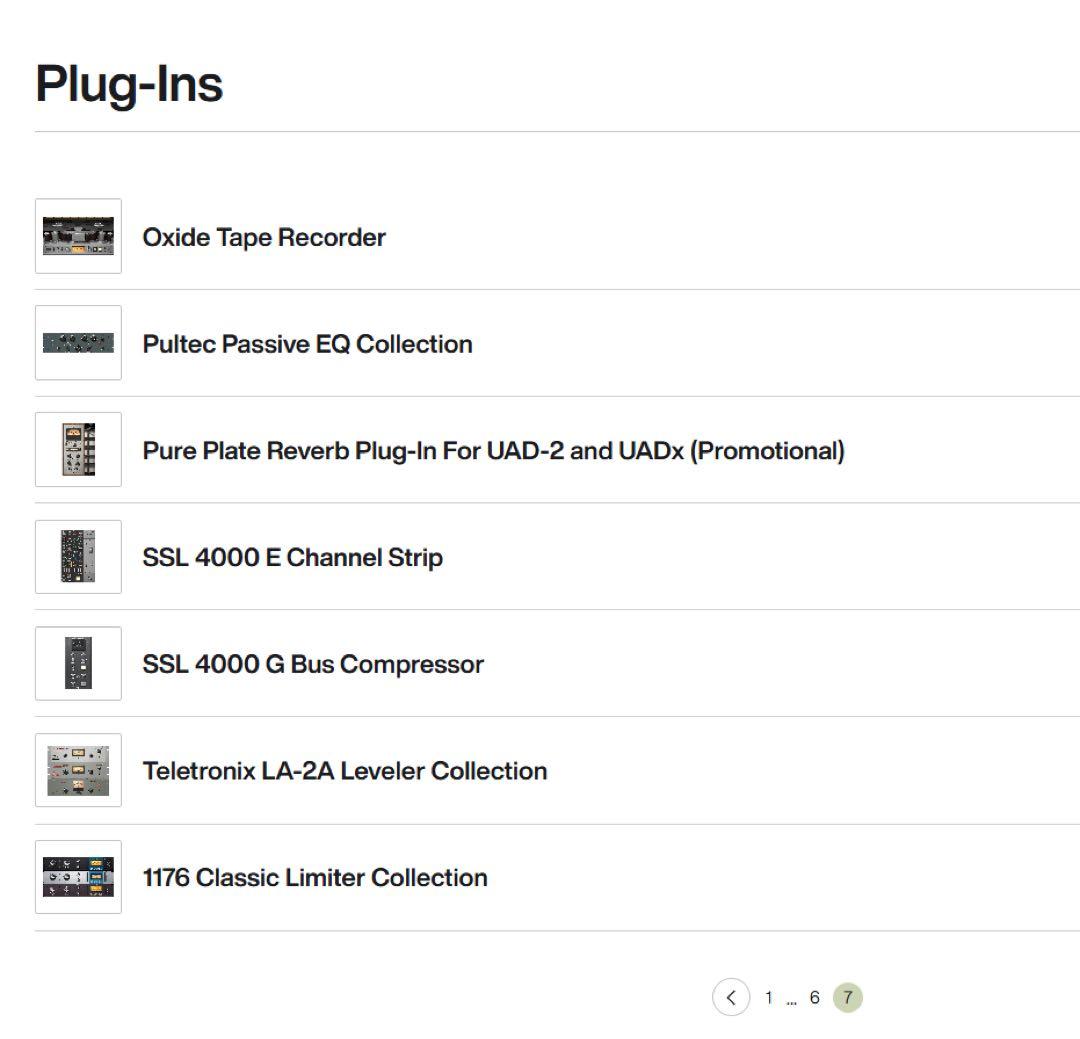 【限定値下】UAD-2 Satellite OCTOCORE プラグイン多数付属