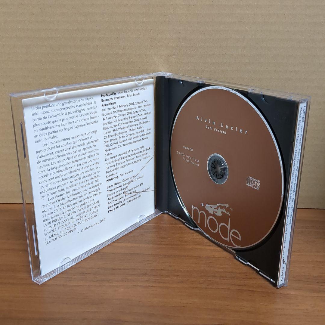 ALVIN LUCIER 『EVER PRESENT』　mode 178