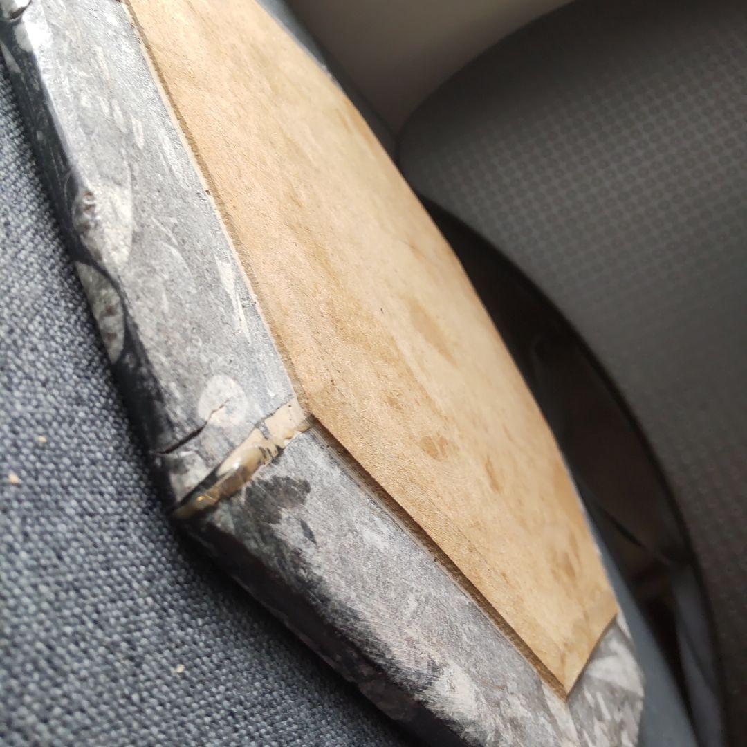 レア！アンモナイト化石 他生物の大理石八角形オブジェプレート！