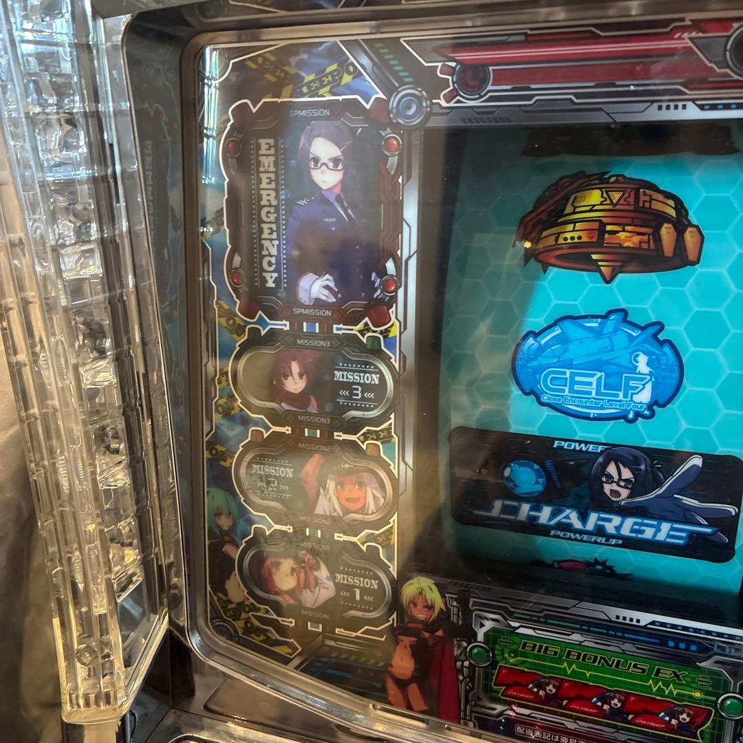 【KONAMI】パチスロ実機 防空少女ラブキューレ 不要機　家庭用100V