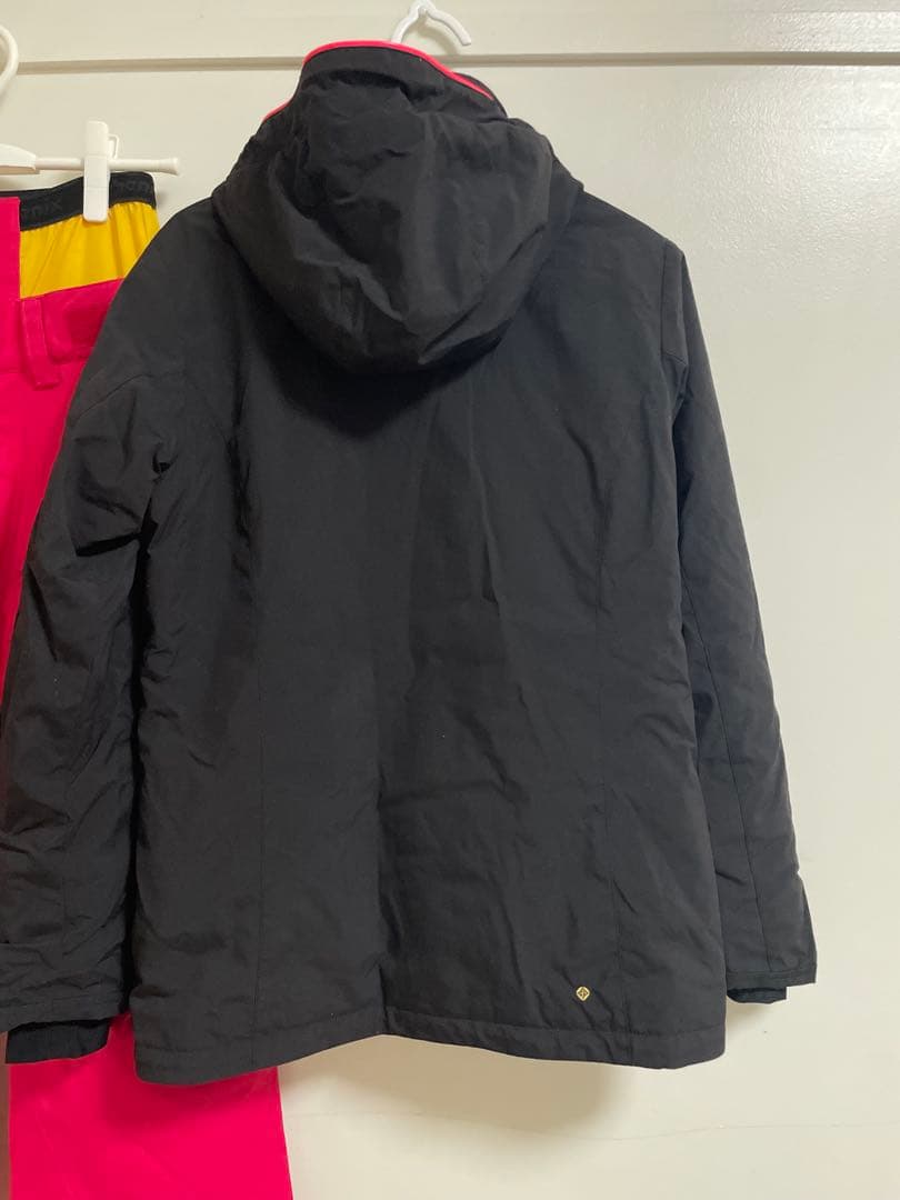 美品Phenix スノーボードウェアセット（黒・ピンク）L