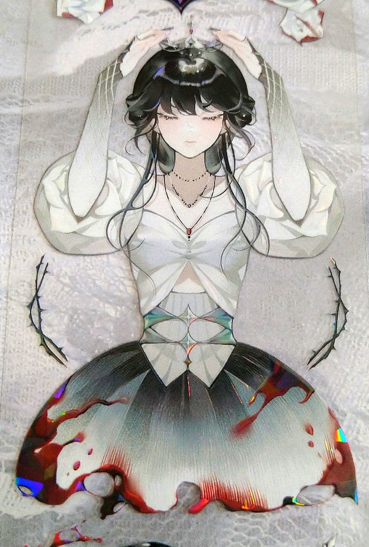 完売御礼✩J737＃孤城碎影 (贝壳光)第九航道切り売り海外人物マステ女の子