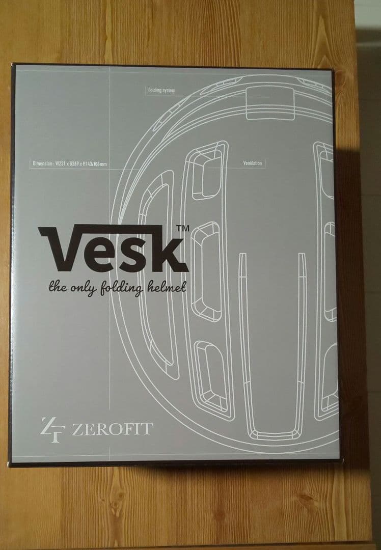 カープ 自転車用折りたたみヘルメット