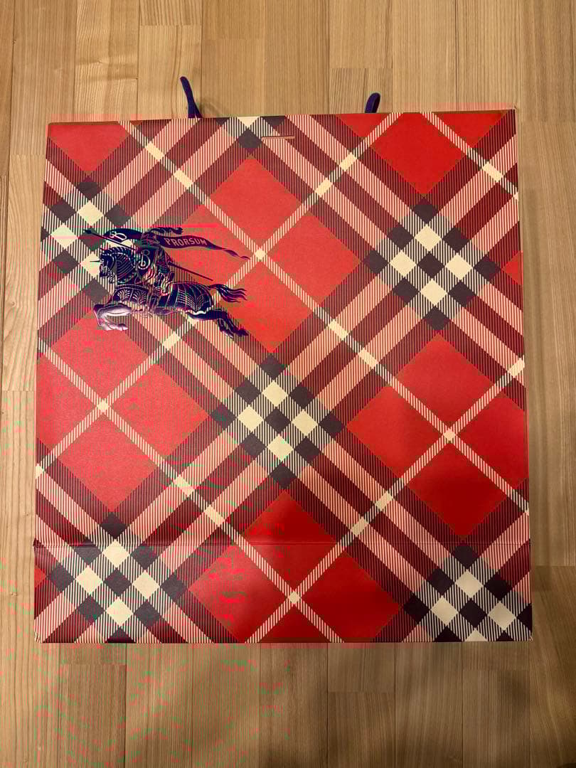 Burberry ガーメントケース　ショップ袋　大　リボン付き　美品
