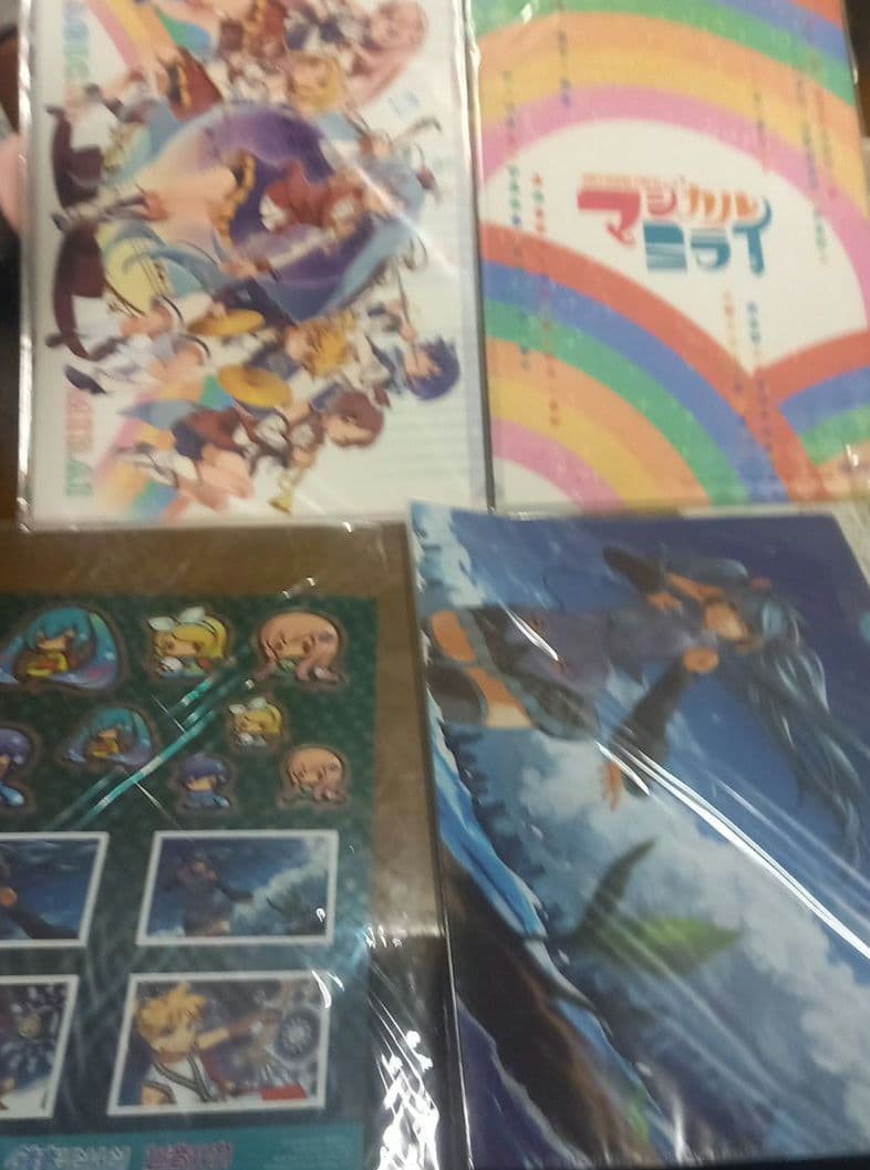 ☆おまけ付★☆初音ミク☆クリアファイル☆3D☆大量セット☆マジカルミライ♪