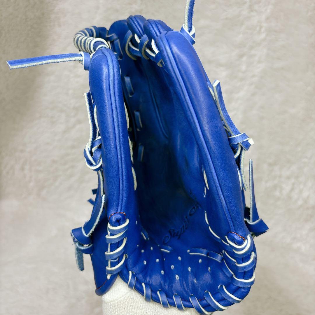 SSK 軟式グローブ　オールラウンド　野球　super soft 一般用　ブルー