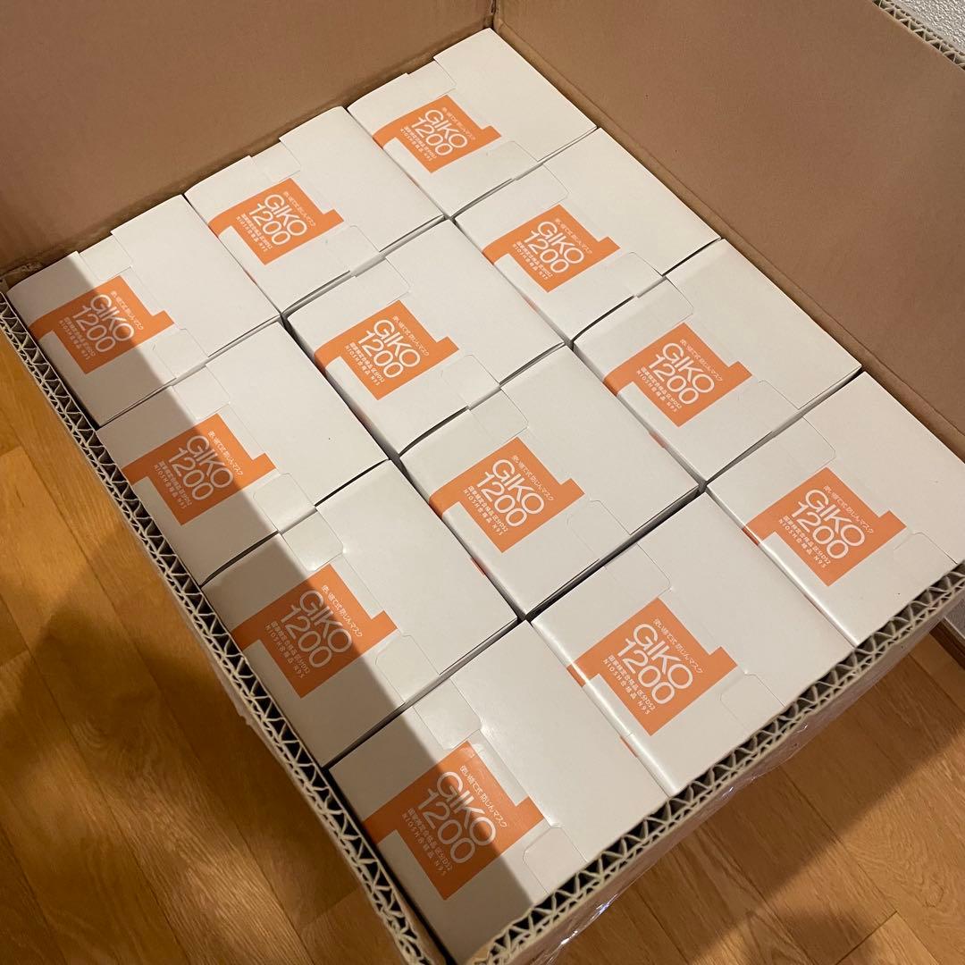 GIKO1200 使い捨て防じんマスク 480枚　医療用　感染対策