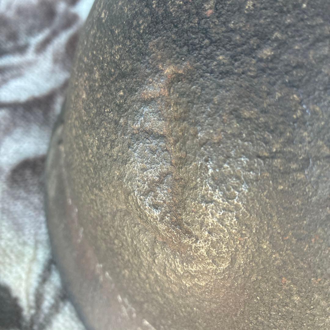 【レトロ】鉄帽　旧日本軍ヘルメット　アンティーク