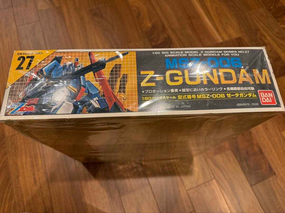 バンダイ 機動戦士Zガンダム 1/60 プラモデル