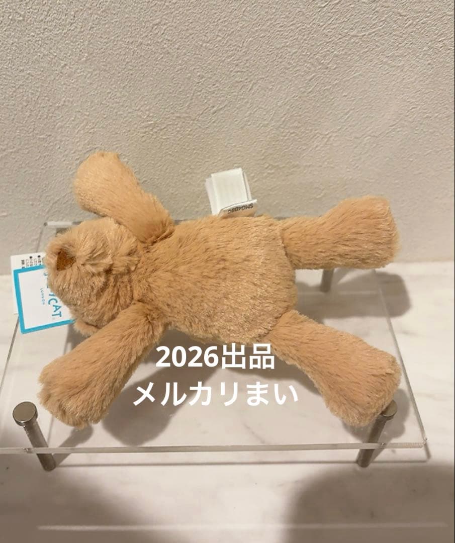  Smudge Bear Bag Charm キーホルダー　クマ