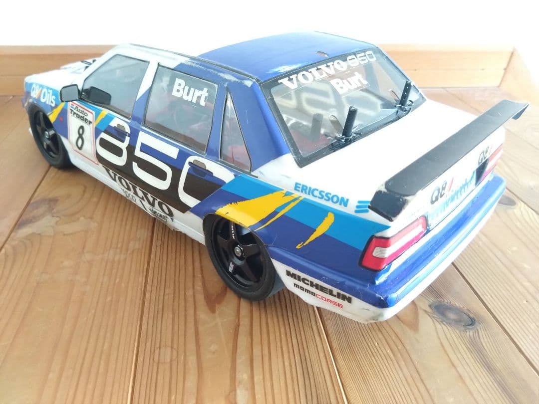 555 　ボディ　VOLVO　ボルボ　850　TA02 シャーシ セット