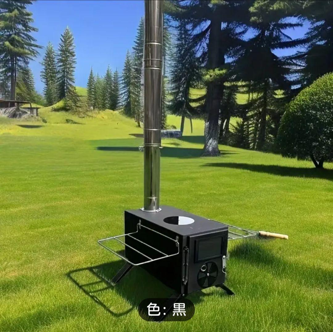 『限定』ととのうサウナテント3点セット+薪ストーブ+高級バスローブ