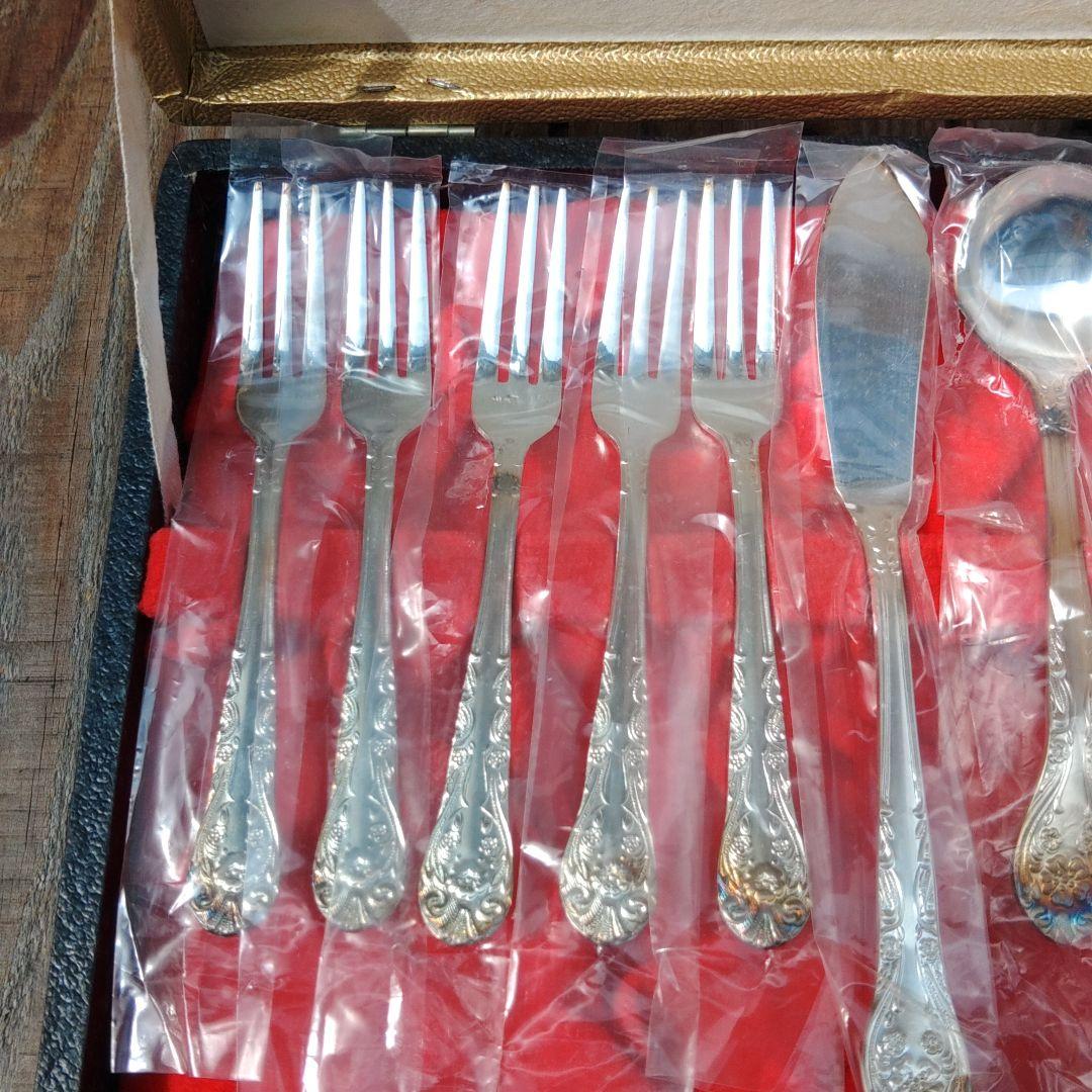 洋白銀カトラリー　食器