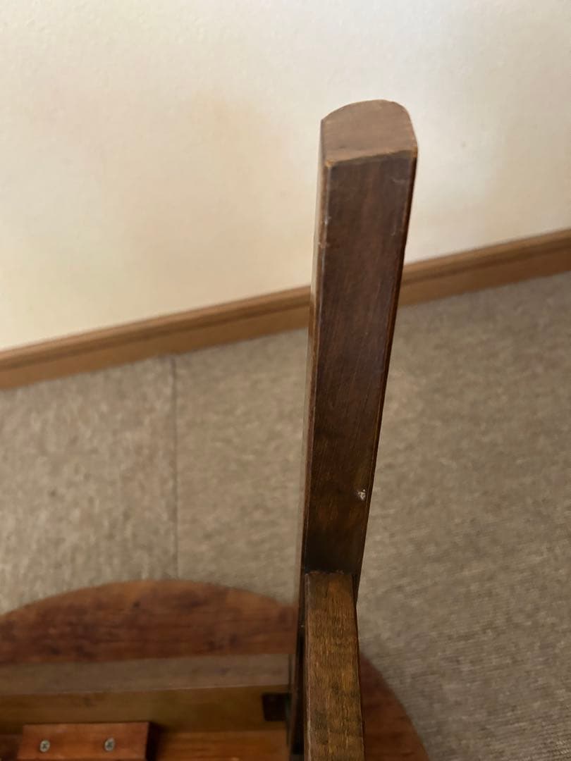 最高級の木製チェアー　テーブルとしても。一生物です。