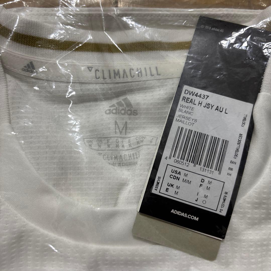 ＊背番号なし レアルマドリード ユニフォーム 19-20 長袖 オーセンティック