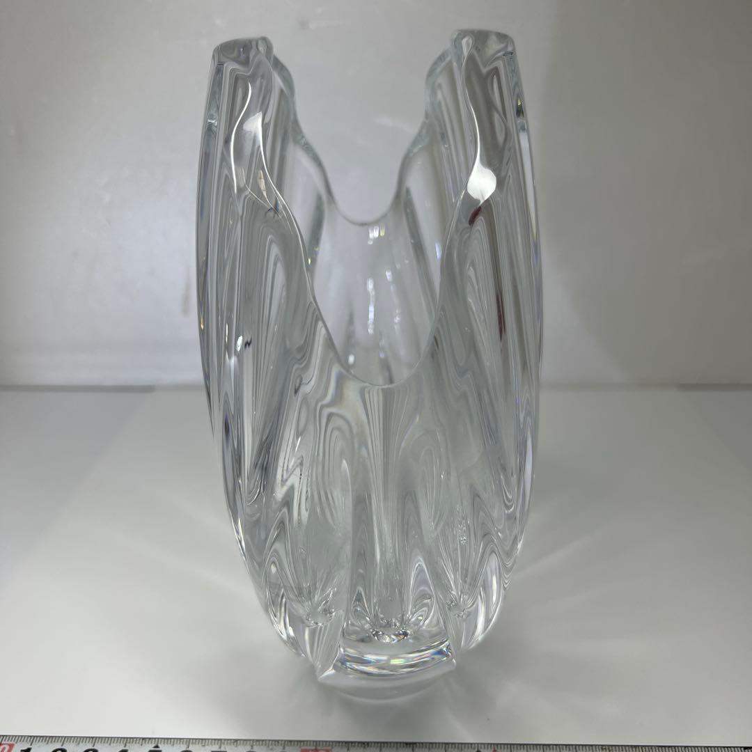 バカラ　リゴット　フラワーベース　高さ21㎝　東里7-0813①