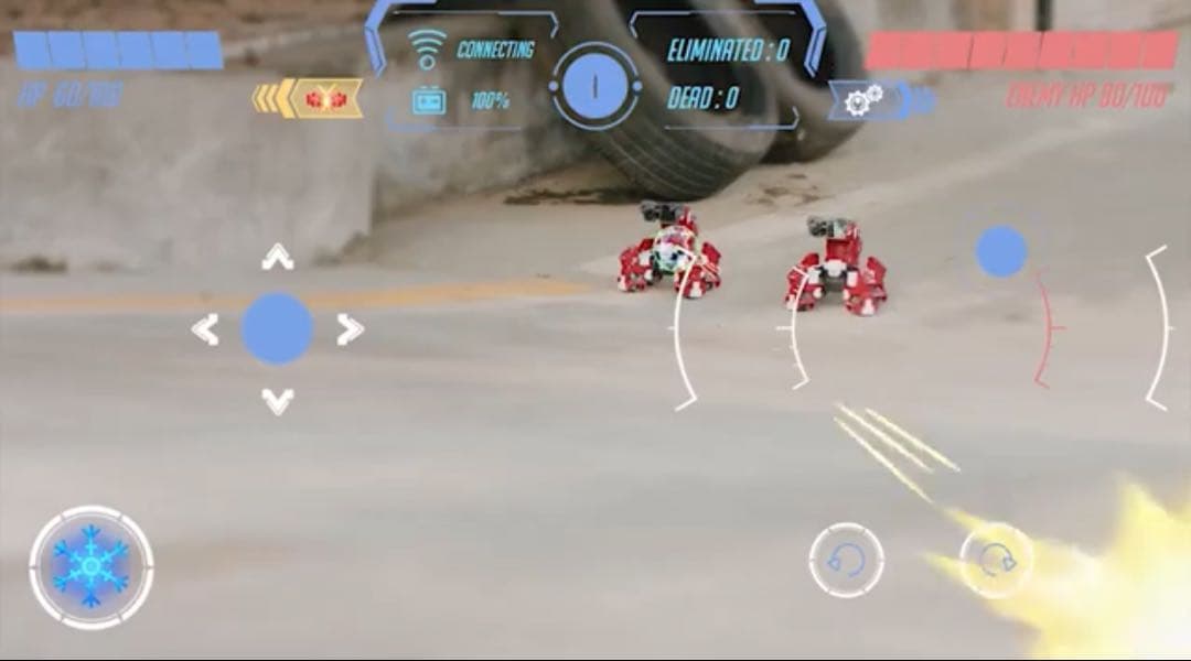 GJS ゲーミングロボット GEIO Red & BLUE 2機セットFPS